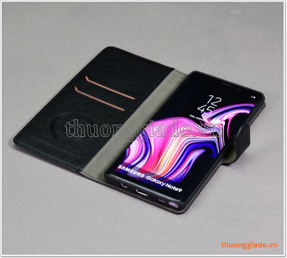 Bao da Samsung Galaxy Note 9 (N960), bao da cầm tay, chất liệu da bò, hiệu Kaiyue Bao da Samsung Galaxy Note 9 (N960), bao da cầm tay, chất liệu da bò, hiệu Kaiyue