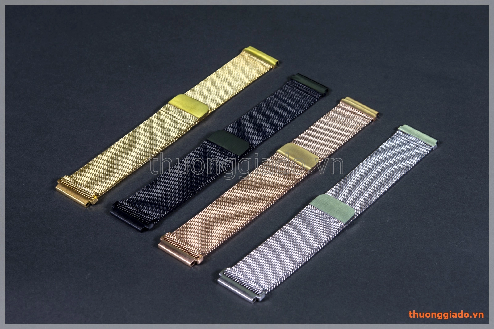 Dây đeo tay thay thế Samsung Gear S3, Gear S3 classic, gear s3 frontier (mẫu 2, lưới thép)