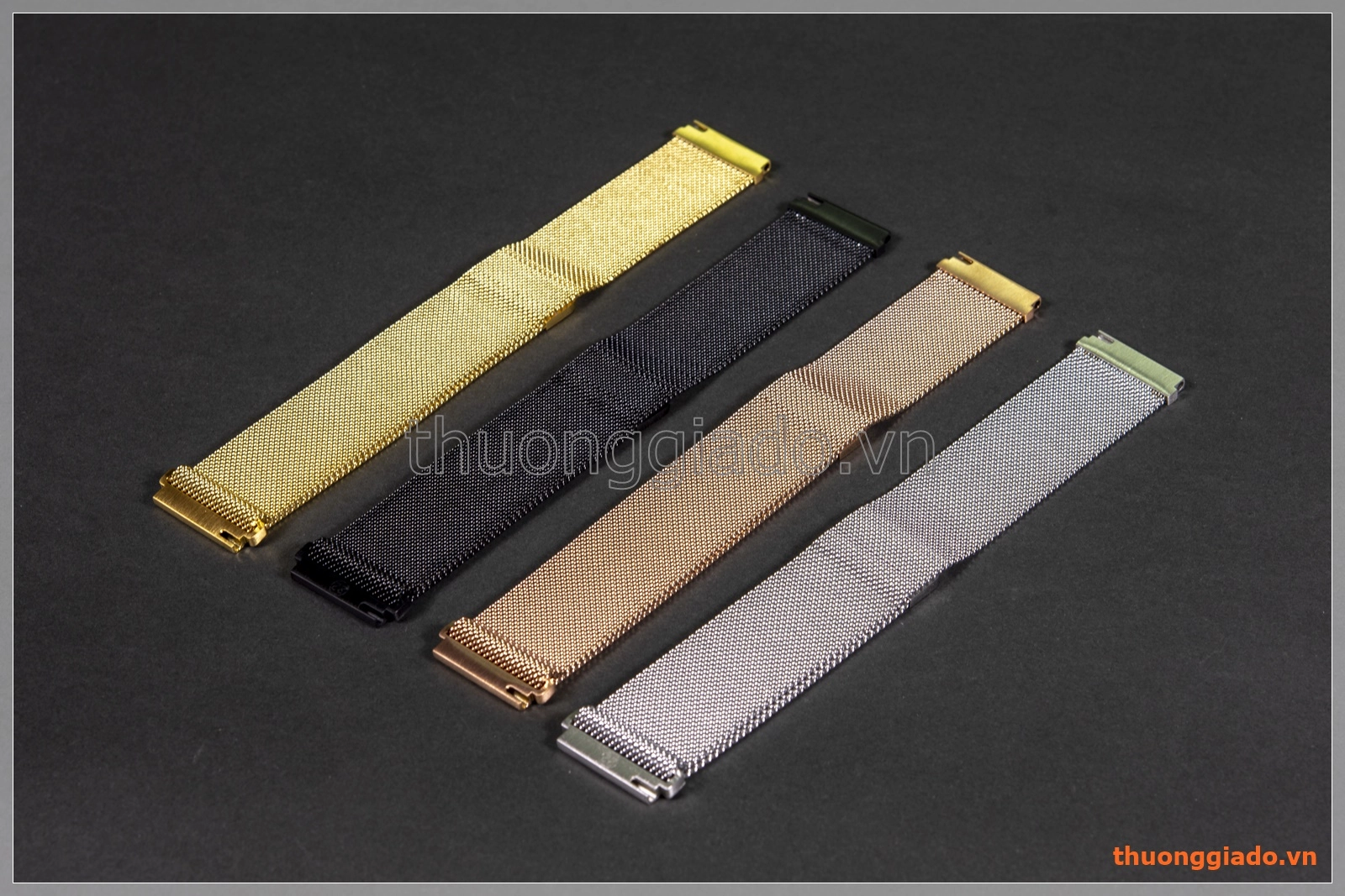 Dây đeo tay thay thế Samsung Gear S3, Gear S3 classic, gear s3 frontier (mẫu 2, lưới thép)