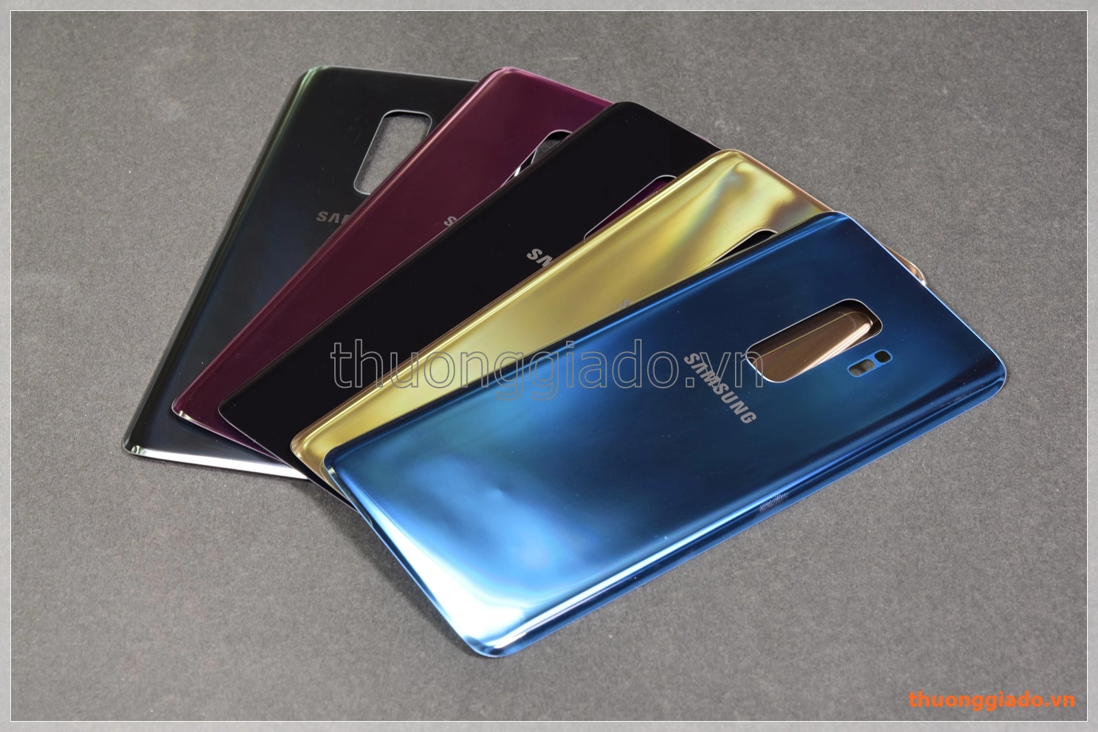 Thay kính lưng (nắp lưng) Samsung S9+/ S9 Plus/ G965, đủ màu