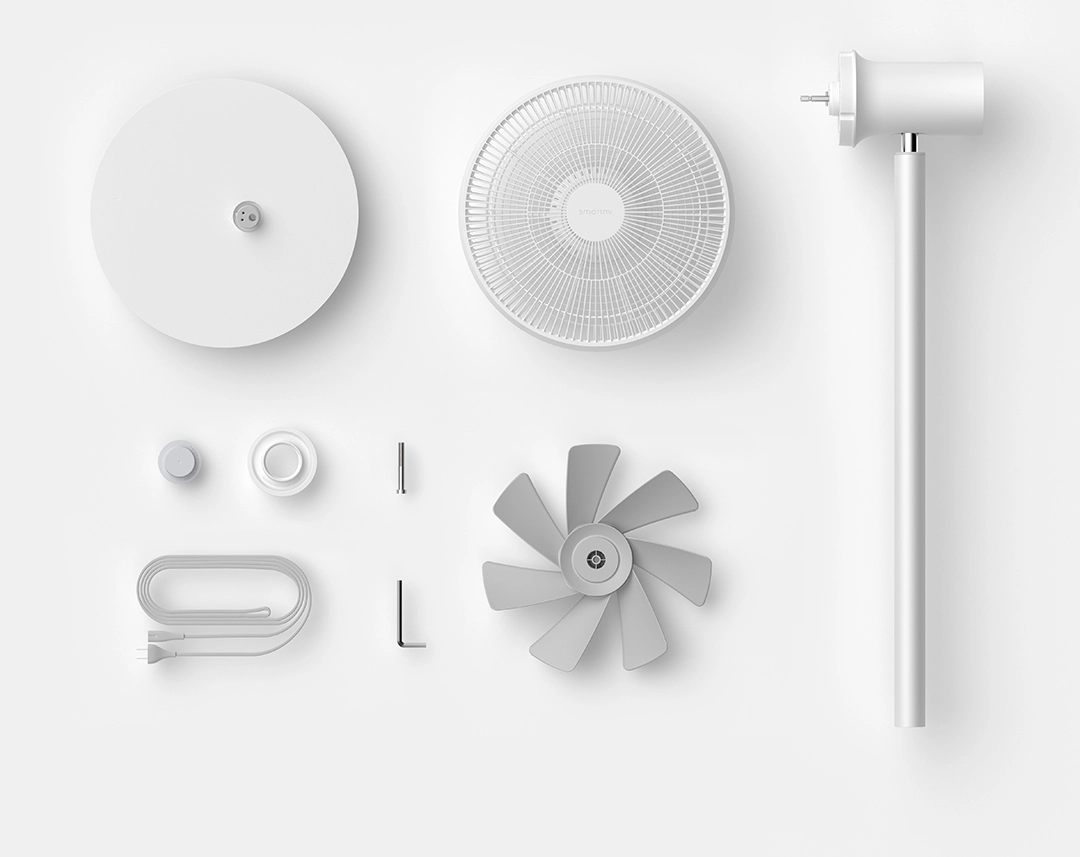 Quạt cây Xiaomi Smartmi Standing Fan 2 (động cơ không chổi than biến tần DC)