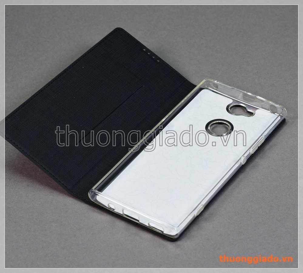 Bao da Sony Xperia XA2 Plus, bao da cầm tay nắp gập, hiệu Vili Bao da Sony Xperia XA2 Plus, bao da cầm tay nắp gập, hiệu Vili