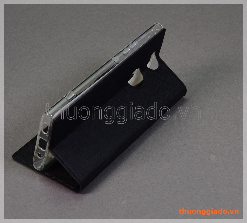 Bao da Sony Xperia XA2 Plus, bao da cầm tay nắp gập, hiệu Vili Bao da Sony Xperia XA2 Plus, bao da cầm tay nắp gập, hiệu Vili