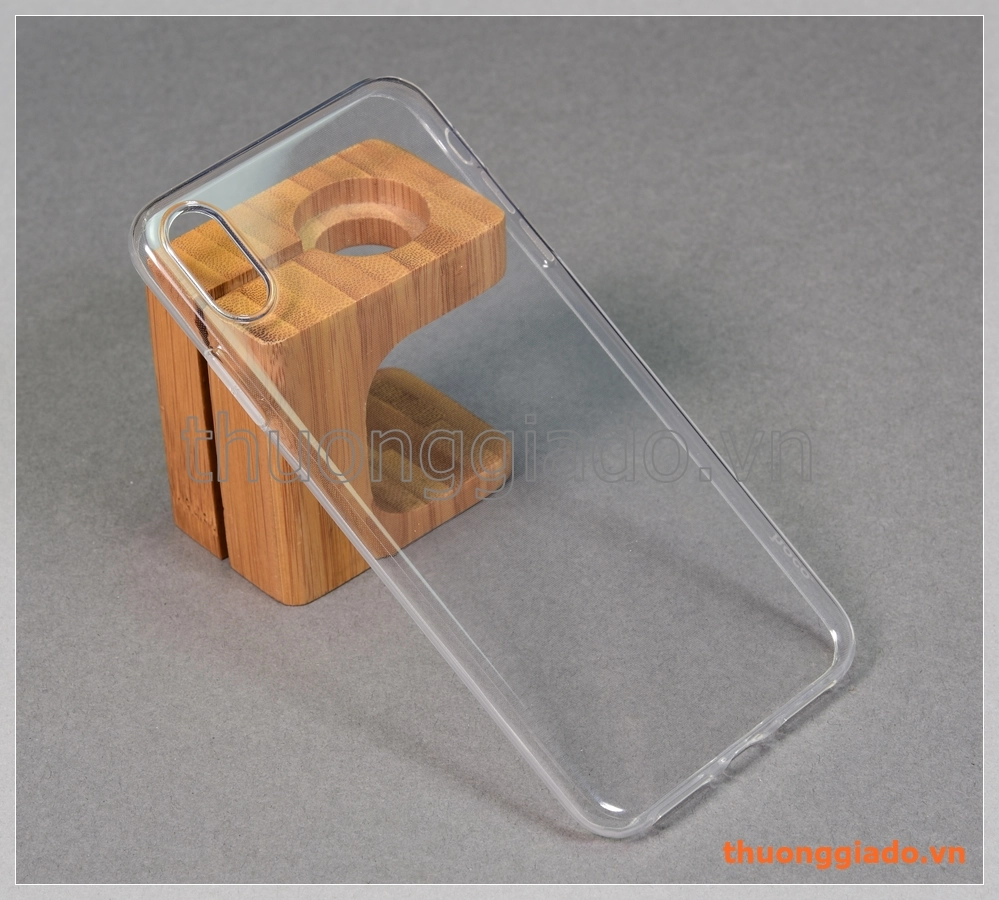 Ốp lưng silicone cho iPhone Xs Max (6.5"), ốp dẻo trong suốt, hiệu HOCO