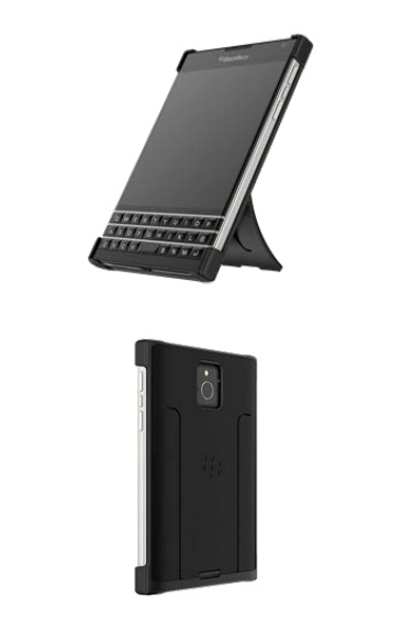 Ốp lưng BlackBerry PassPort Silver Leather Flex Shell chính hãng