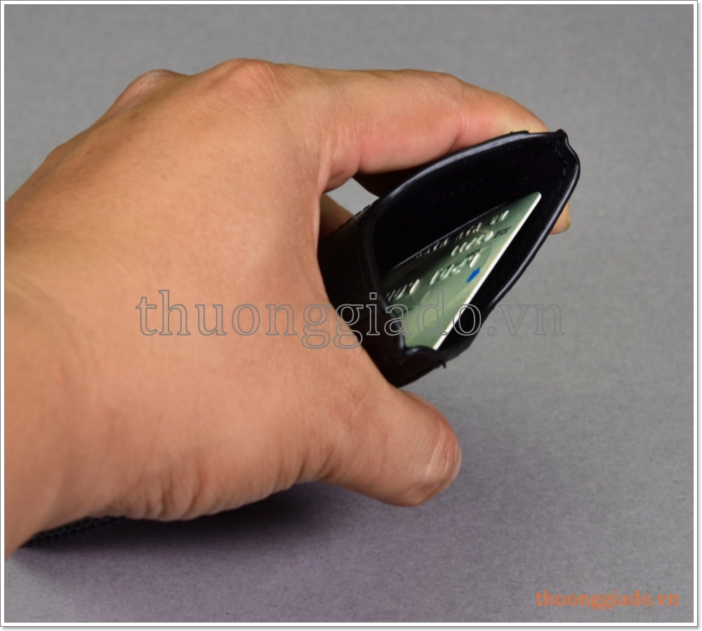 Bao da cầm tay bỏ túi kích cỡ 5.0 inch, chất liệu da bò hiệu Mobest