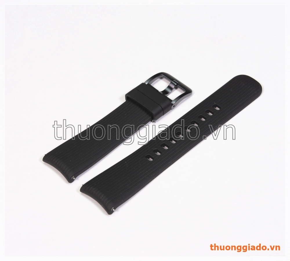 Dây đồng hồ Samsung Galaxy Watch 42mm, Gear S2 Classic màu đen, hàng chính hãng