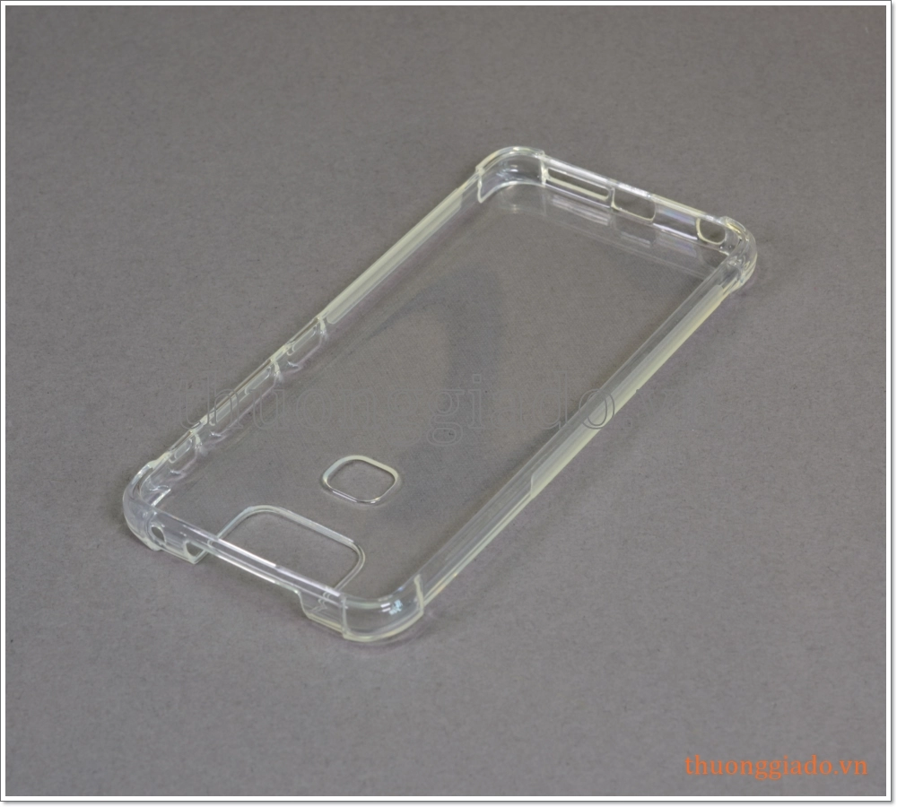 Ốp lưng silicone Asus ZenFone 6 (2019), ZS630KL, ốp dẻo trong suốt chống sốc 4 góc