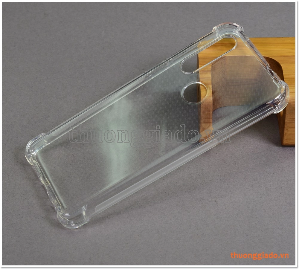 Ốp lưng Silicone Motorola G8, ốp dẻo trong suốt, tăng cường chống sốc 4 góc