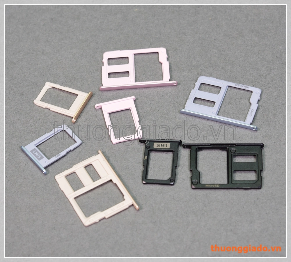 Khay sim Samsung Galaxy J7 Pro/ J730, J7 Plus/ C710, bản 1 sim+1 thẻ nhớ (1 bộ 2 cái)