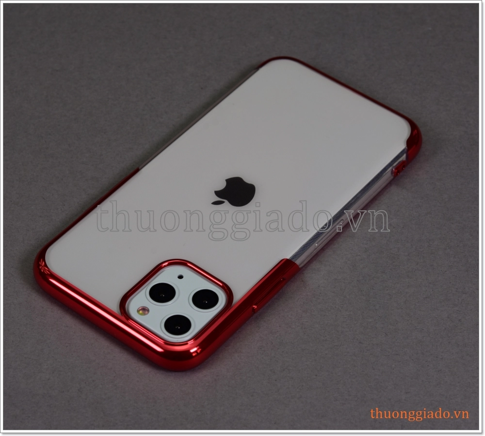 Ốp lưng Silicone iPhone 11 Pro (5.8 inch), viền màu hiệu Baseus Shining Protective Cases Ốp lưng Silicone iPhone 11 Pro (5.8 inch), viền màu hiệu Baseus Shining Protective Cases
