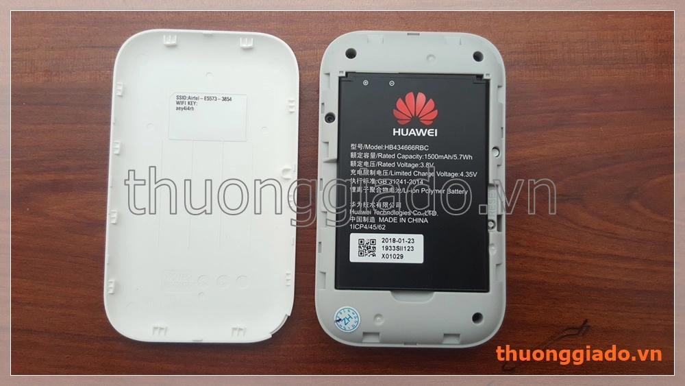 Bộ phát Wifi từ sim 4G/3G/2G hiệu Airtel 4G HOTSPOT (E5573Cs-609)