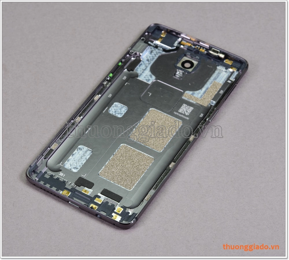 Thay vỏ OnePlus 3T/ OnePlus 3,  màu ghi gương, kèm kính camera sau