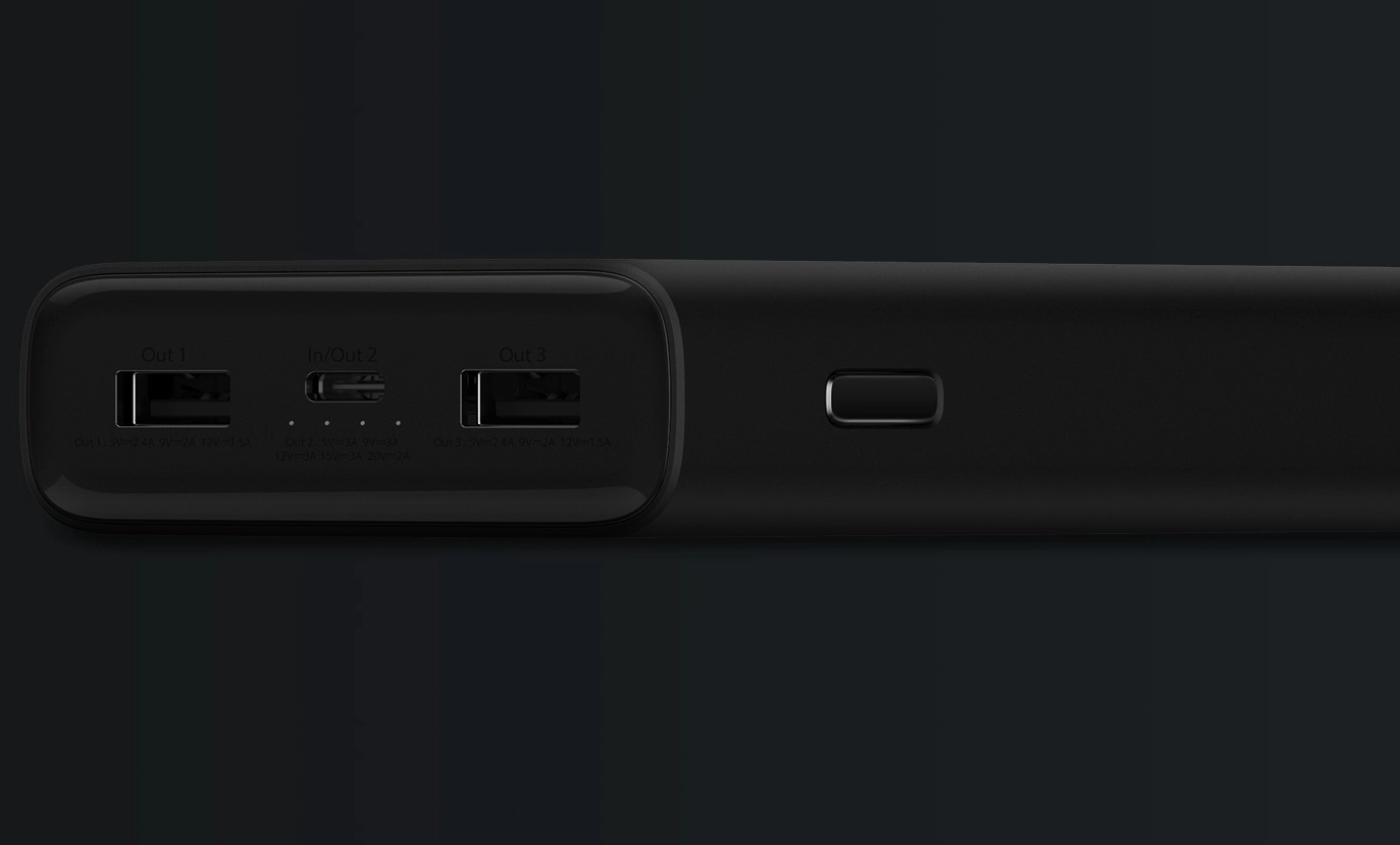 Pin dự phòng Xiaomi 3 20000mAh/74Wh PLM07ZM/ USB-C (bản cao cấp) Pin dự phòng Xiaomi 3 20000mAh/74Wh PLM07ZM/ USB-C (bản cao cấp)