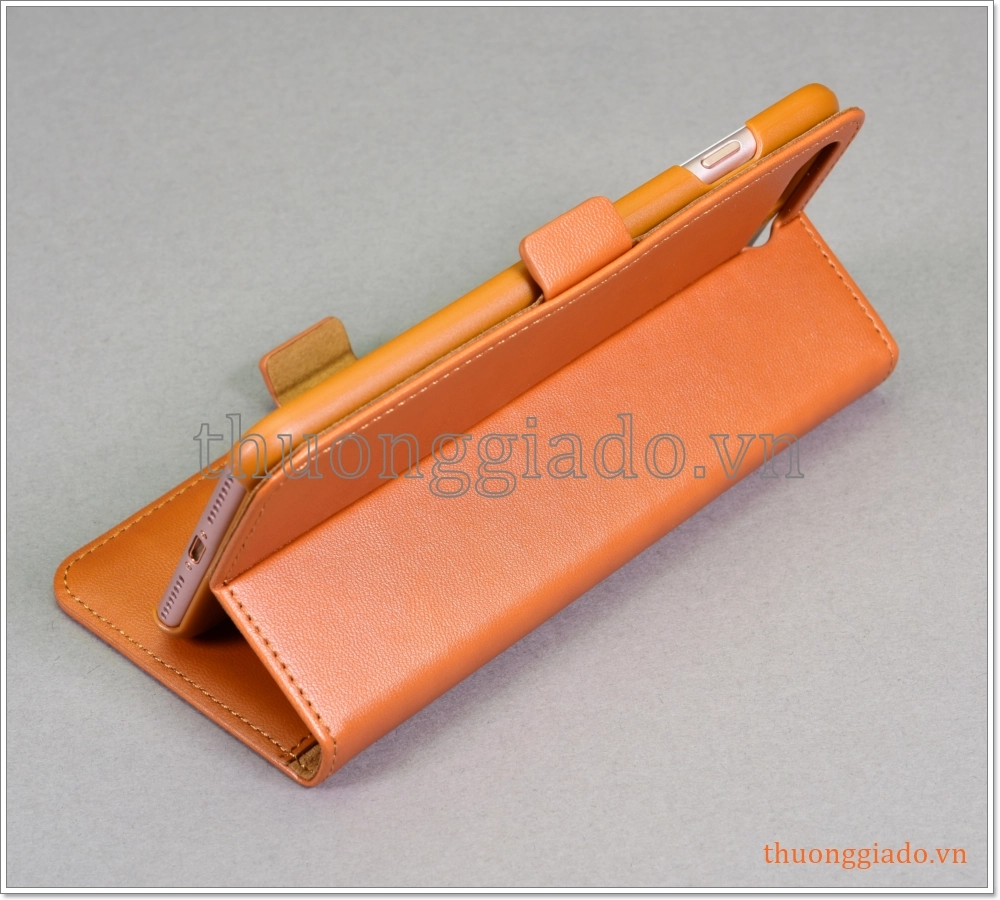 Bao da iPhone 7 Plus/8 Plus, bao da cầm tay, nắp gập mở, hiệu G-CASE, Honour Series