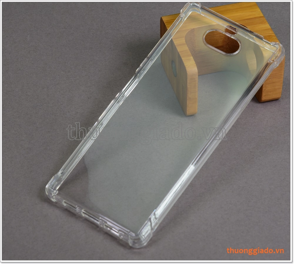 Ốp lưng Silicone Sony Xperia 10 Plus/ Xperia 10+, tăng cường chống sốc 4 góc