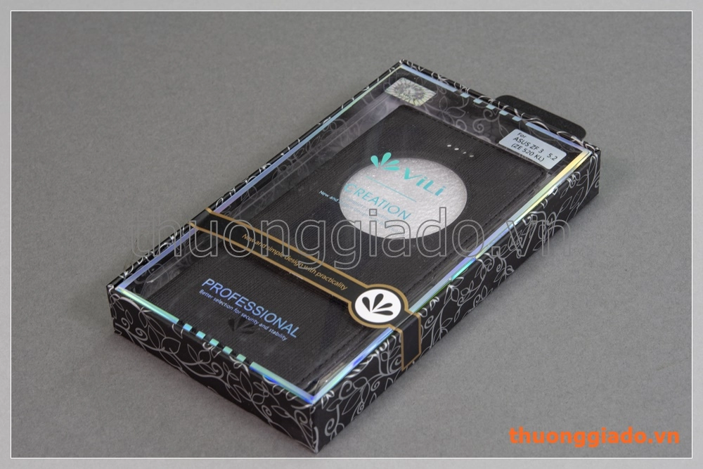 Bao da Asus Zenfone 3 (5.2") ZE520KL, có ô cửa sổ view, hiệu VILI Bao da Asus Zenfone 3 (5.2") ZE520KL, có ô cửa sổ view, hiệu VILI