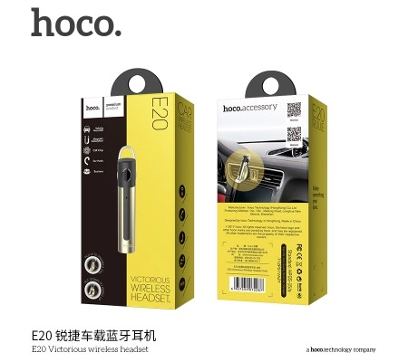 Tai nghe bluetooth trên xe hơi HOCO E20 VICTORIOUS Wireless Headset