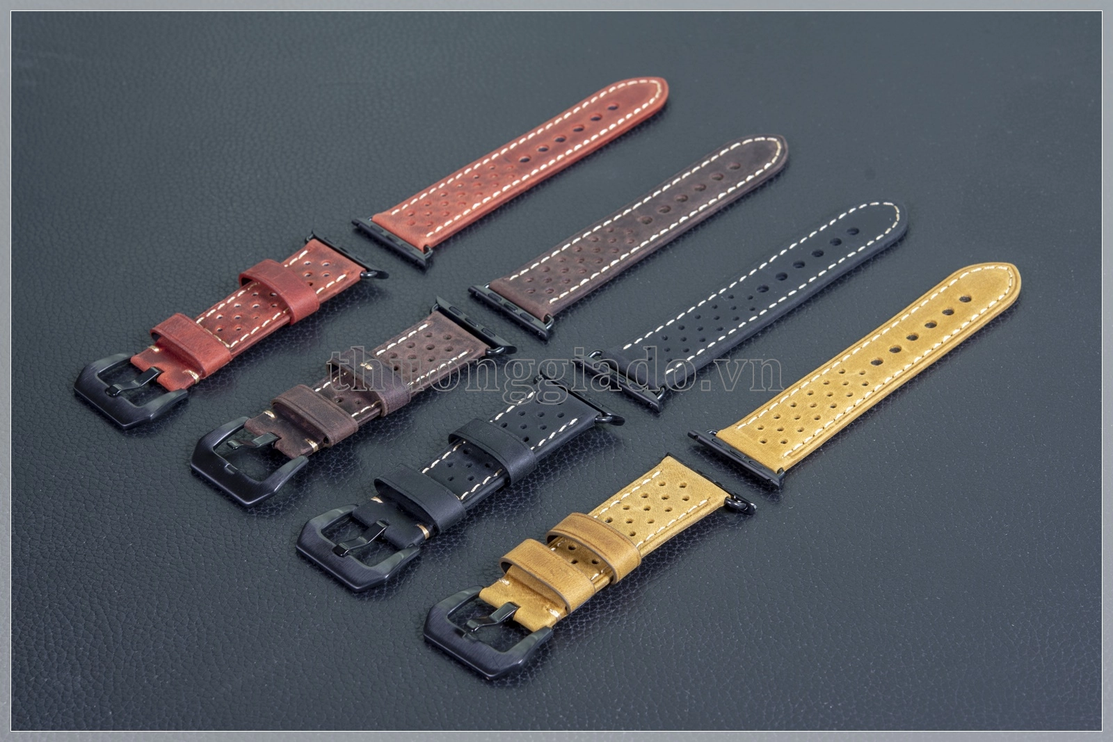 Dây đồng hồ Apple Watch 42mm (chất liệu da bò, Nike Edition) Dây đồng hồ Apple Watch 42mm (chất liệu da bò, Nike Edition)