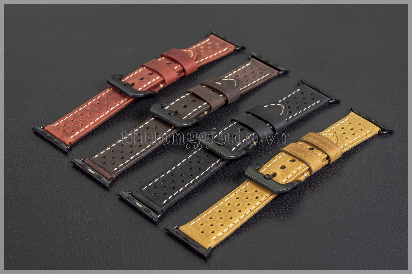 Dây đồng hồ Apple Watch 42mm (chất liệu da bò, Nike Edition) Dây đồng hồ Apple Watch 42mm (chất liệu da bò, Nike Edition)