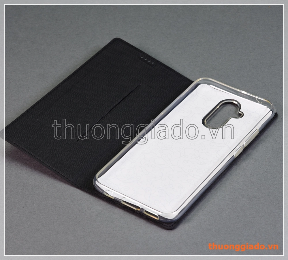 Bao da Huawei Mate 20 Lite, bao da cầm tay nắp gập mở, hiệu Vili Bao da Huawei Mate 20 Lite, bao da cầm tay nắp gập mở, hiệu Vili
