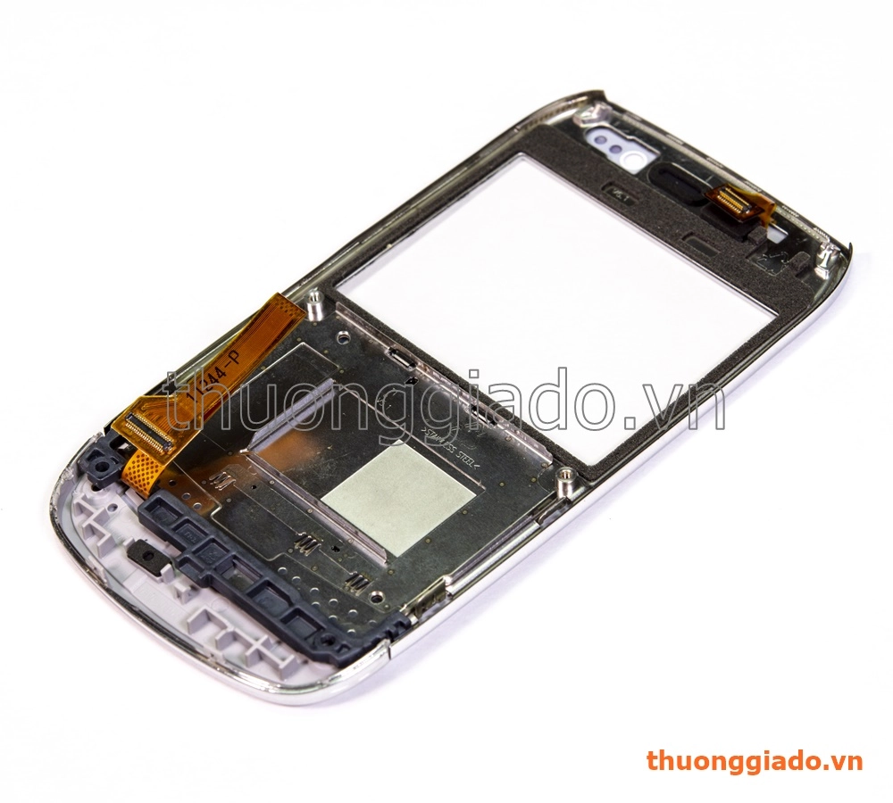 Thay cảm ứng Nokia E6-00 (Gồm cả mặt viền kim loại+cáp bo phím+bàn phím)