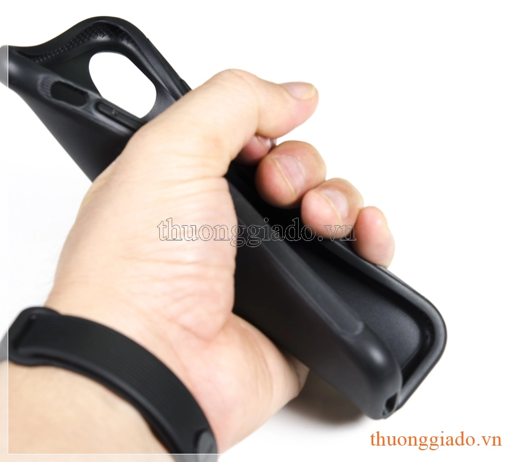 Vỏ ốp lưng chống sốc iPhone X (5.8"), hiệu Baseus, strong three layer