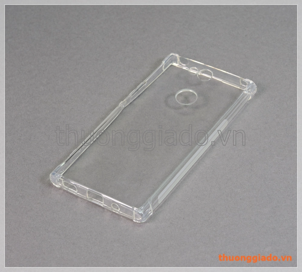 Ốp lưng silicone Sony Xperia XA2 Plus, ốp dẻo trong suốt chống sốc 4 góc