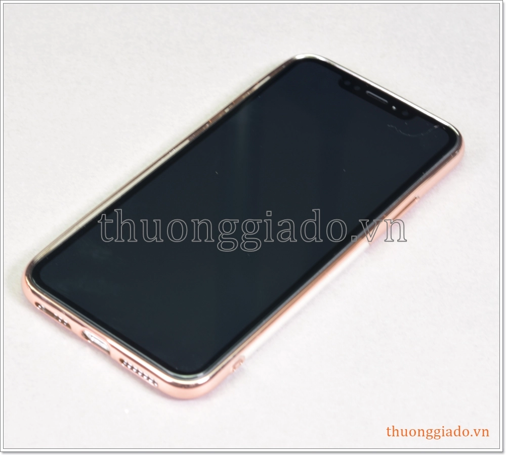 Ốp lưng Silicone iPhone 11 Pro Max (6.5"), viền màu hiệu Baseus Shining Protective Case