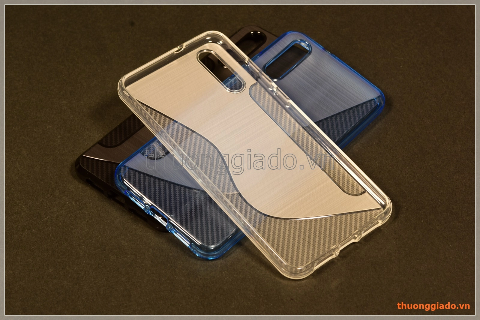 Ốp lưng silicone Huawei P20 (5.8"), hiệu S-Line Ốp lưng silicone Huawei P20 (5.8"), hiệu S-Line