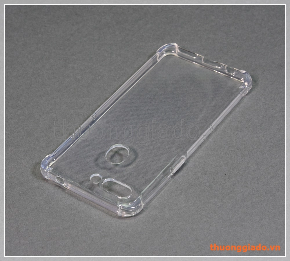 Ốp lưng silicone OPPO R15, ốp trong suốt chống sốc bốn góc Ốp lưng silicone OPPO R15, ốp trong suốt chống sốc bốn góc