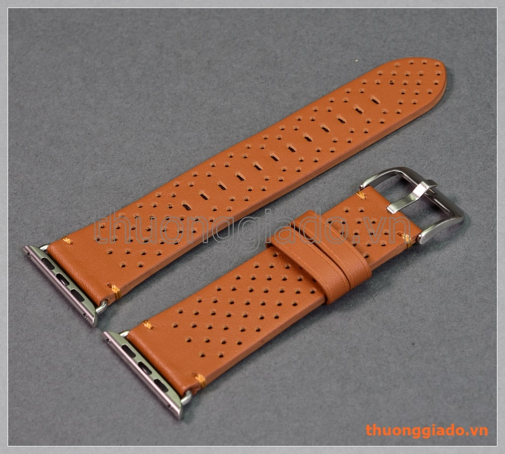 Dây đồng hồ Apple Watch 42mm (chất liệu da bò, Nike Edition, mẫu 2)