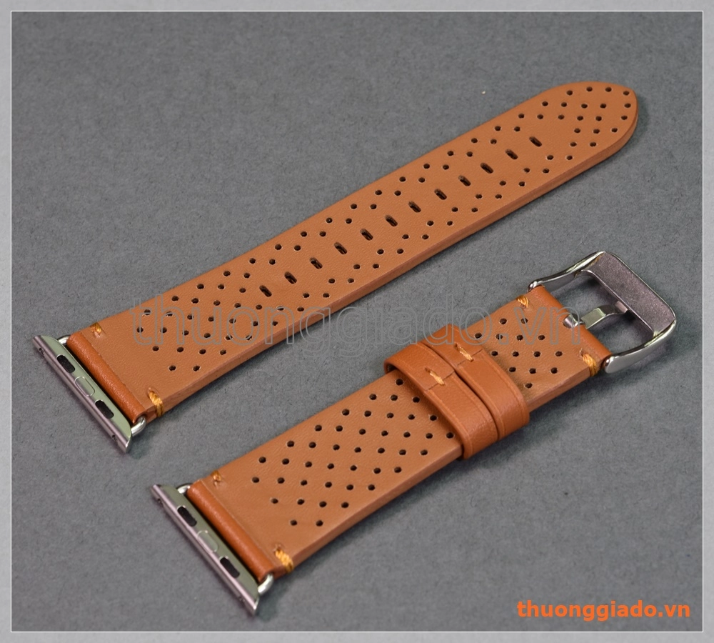 Dây đồng hồ Apple Watch 42mm (chất liệu da bò, Nike Edition, mẫu 2)