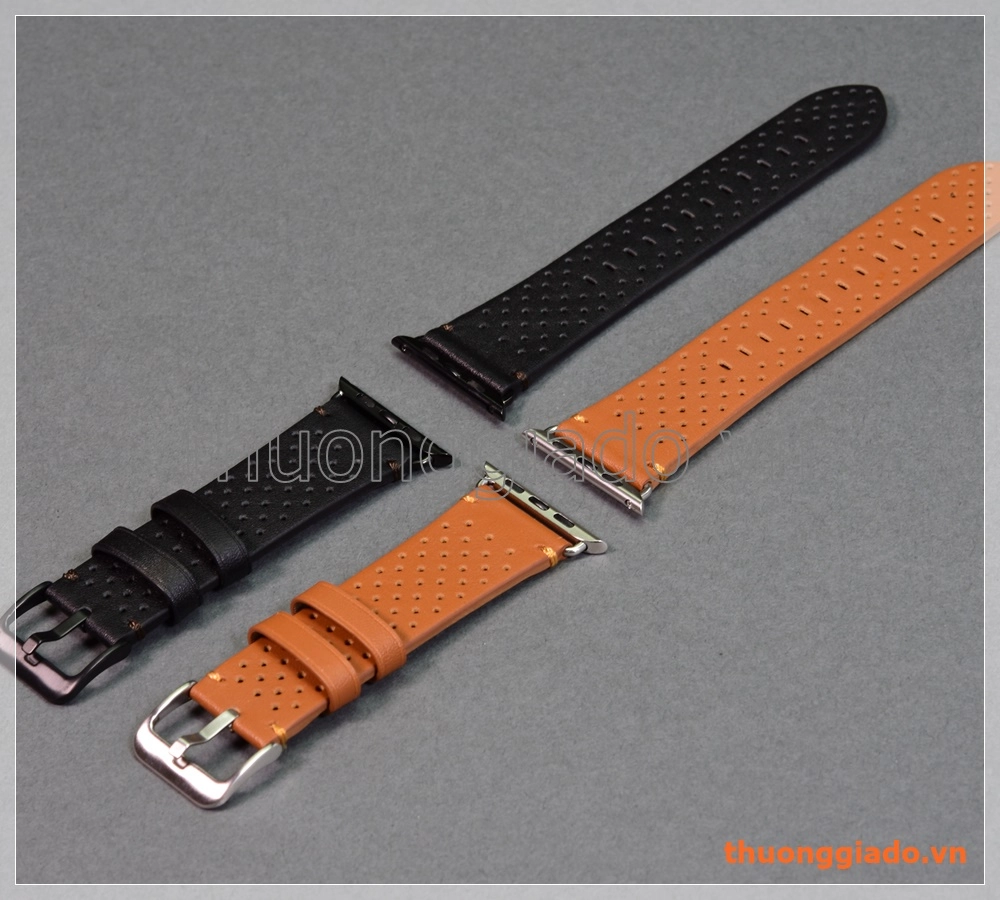 Dây đồng hồ Apple Watch 42mm (chất liệu da bò, Nike Edition, mẫu 2)