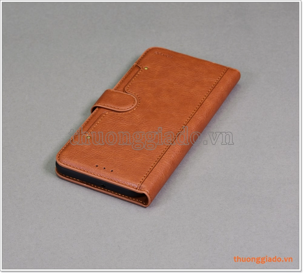 Bao da Samsung Galaxy A20/ A30, bao da cầm tay, chất liệu da bò, hiệu Kaiyue