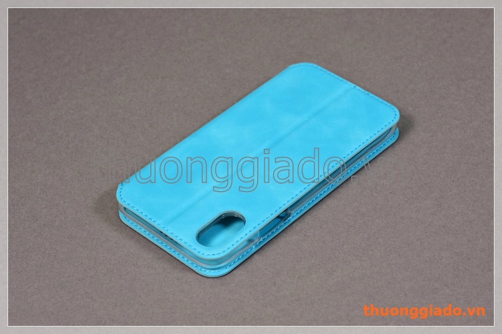 Bao da iPhone Xs (5.8"), iPhone X (5.8") smart flip leather case, hiệu Vili