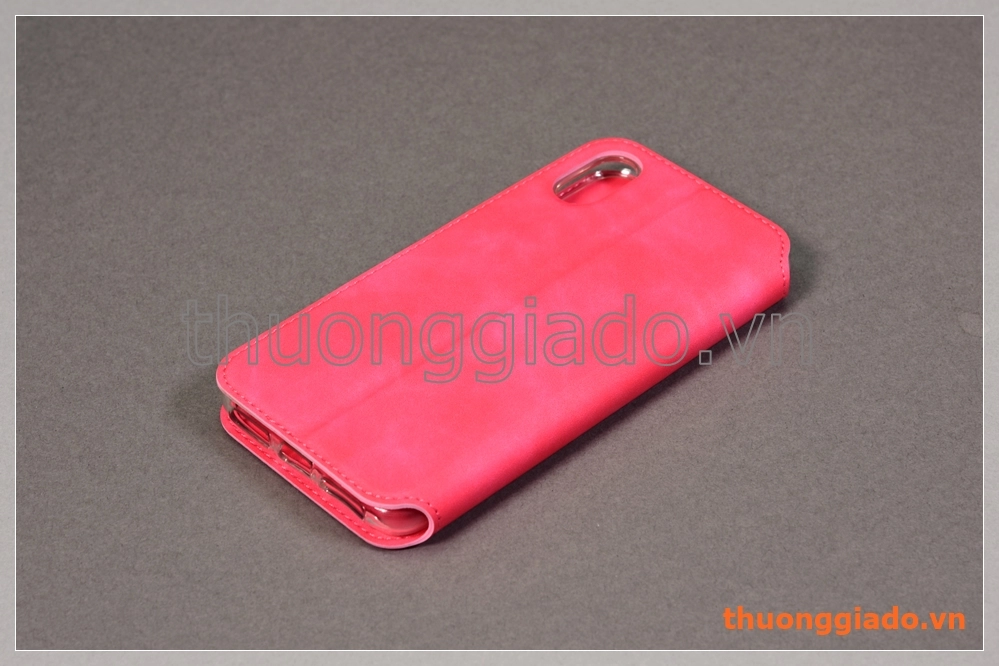 Bao da iPhone Xs (5.8"), iPhone X (5.8") smart flip leather case, hiệu Vili