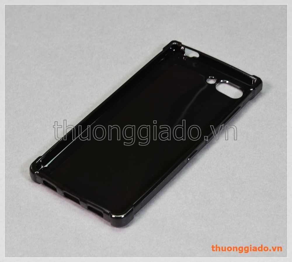 Ốp lưng silicone Blackberry Key 2/ Key2 (ốp nhựa dẻo màu đen chống sốc 4 góc)