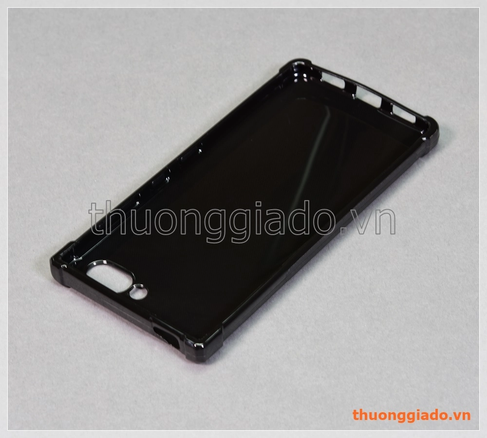 Ốp lưng silicone Blackberry Key 2/ Key2 (ốp nhựa dẻo màu đen chống sốc 4 góc)