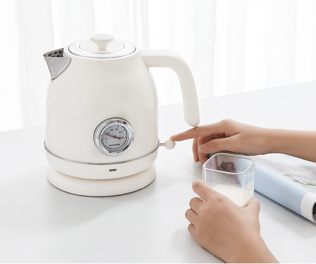 Ấm đun nước siêu tốc Xiaomi Ocooker QS-1701 (có nhiệt kế cơ học thông báo)