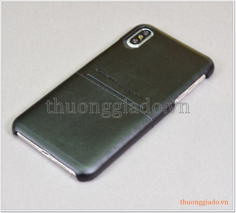 Ốp lưng chống sốc iPhone XS Max, có khay đựng thẻ hiệu G-Case CardCool Series