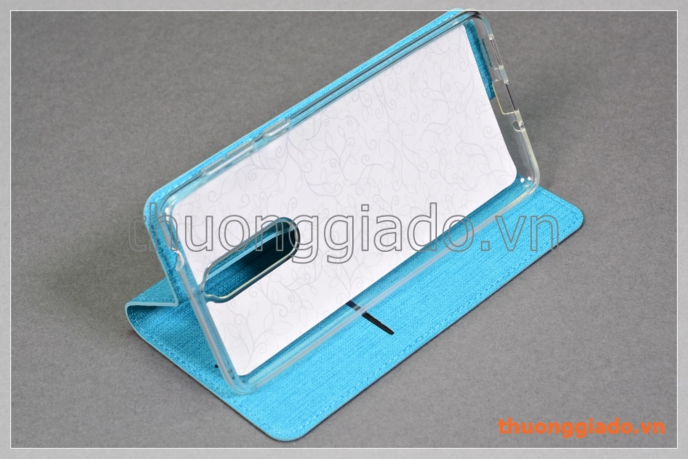 Bao da Nokia 8 (5.3") flip leather case, hiệu Vili