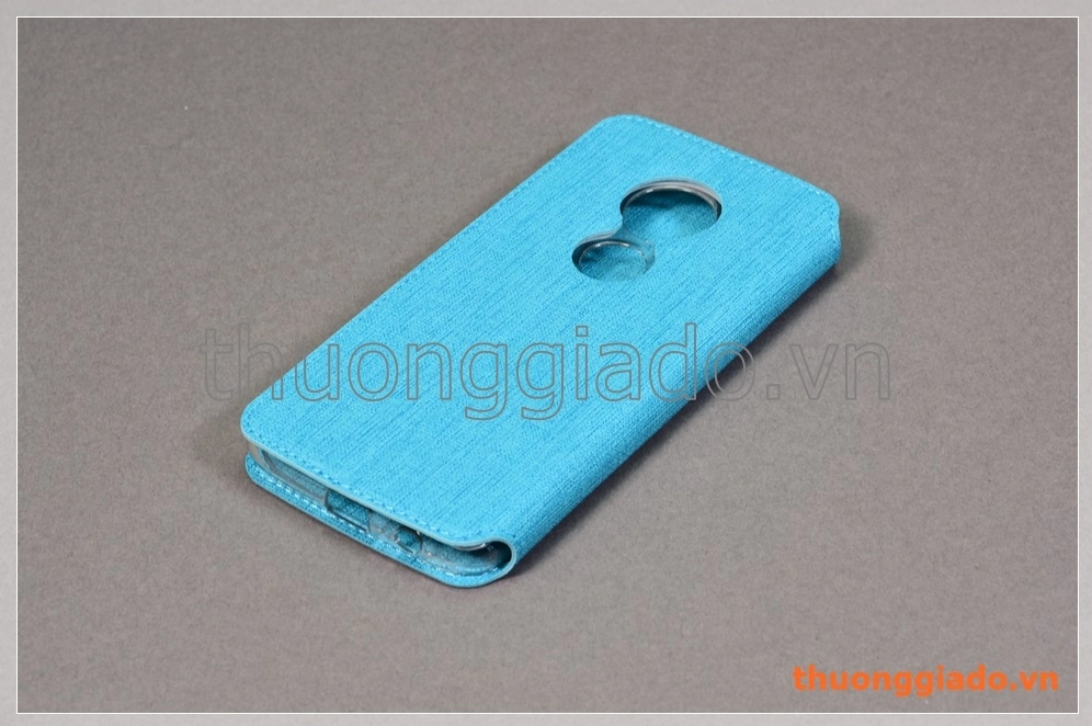 Bao da cầm tay Moto G6 Play, Motorola flip leather case, hiệu Vili