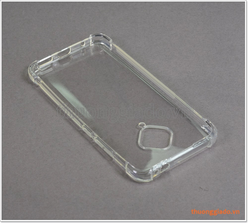 Ốp lưng Silicone Vivo S1 Pro, ốp dẻo trong suốt, tăng cường chống sốc 4 góc
