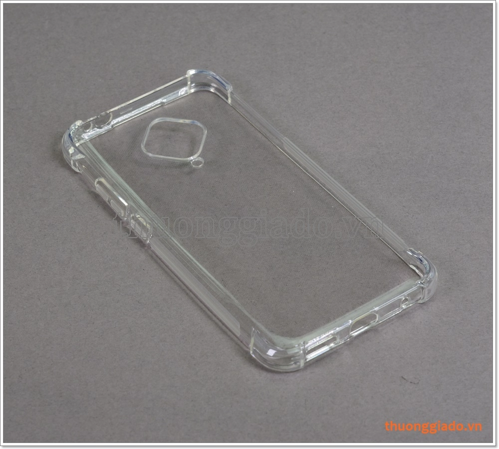 Ốp lưng Silicone Vivo S1 Pro, ốp dẻo trong suốt, tăng cường chống sốc 4 góc