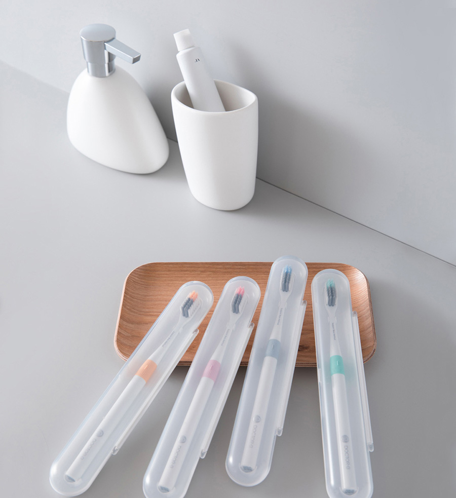 Bàn chải đánh răng Xiaomi DR.BEI toothbrush (1 hộp 4 cái)