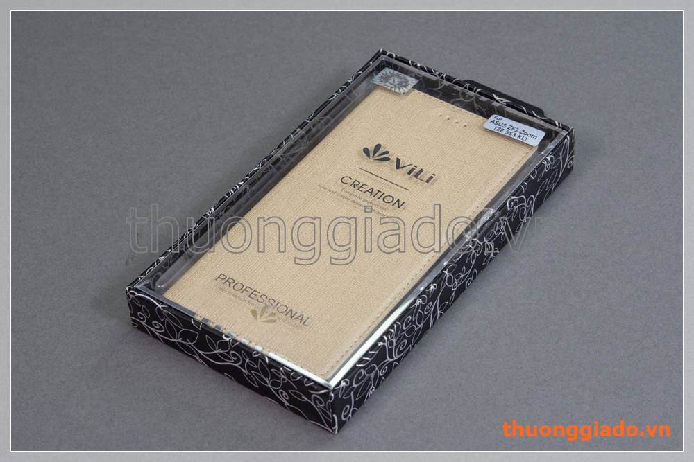 Bao da Asus Zenfone 3 Zoom/ ZE553KL (hiệu Vili)