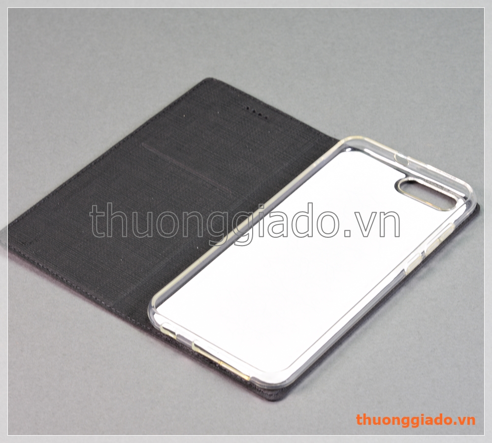 Bao da Asus ZenFone 4 (ZE554KL), bao da cầm tay nắp gập mở kiểu flip, hiệu Vili