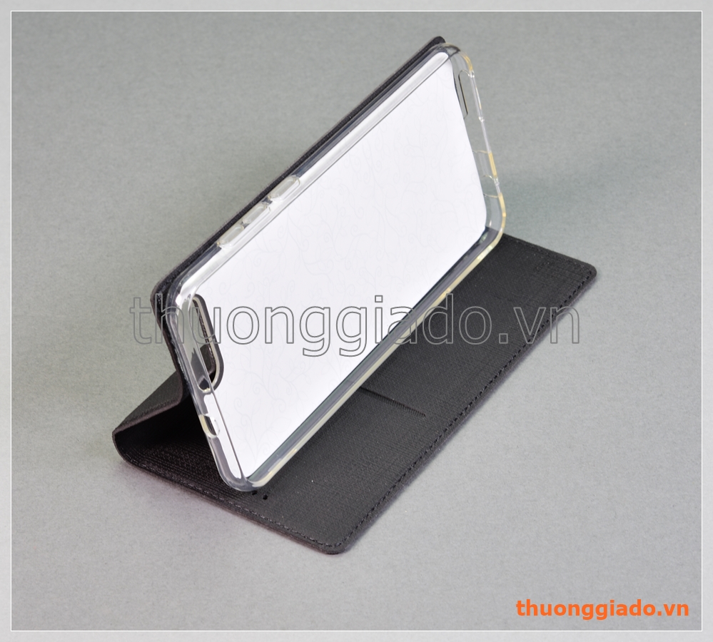 Bao da Asus ZenFone 4 (ZE554KL), bao da cầm tay nắp gập mở kiểu flip, hiệu Vili
