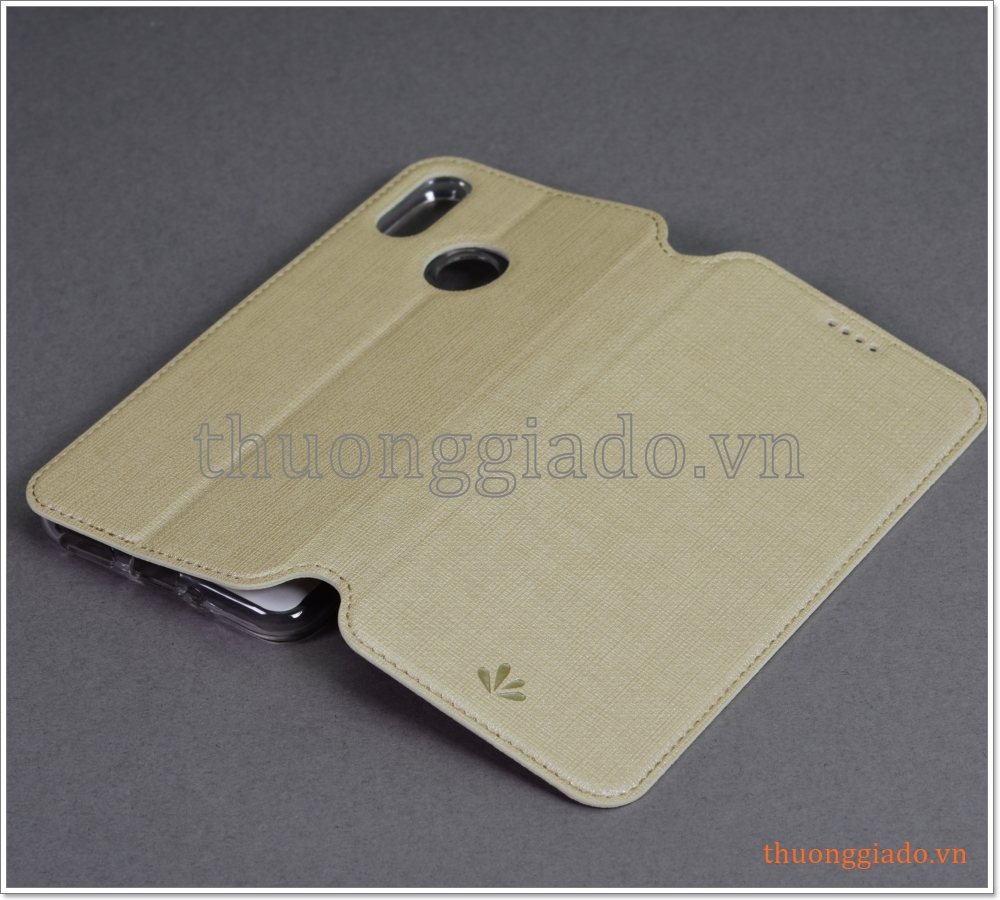 Bao da Asus Zenfone Max (M2) ZB633KL, bao da cầm tay, nắp gập mở, hiệu Vili